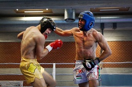 Valkenburg 2013 WKF Kick-boxing Európa-bajnokság, Vásony Marci -67 kg-ban küzd Cseh ellenfelével k-1 szabályrendszerben